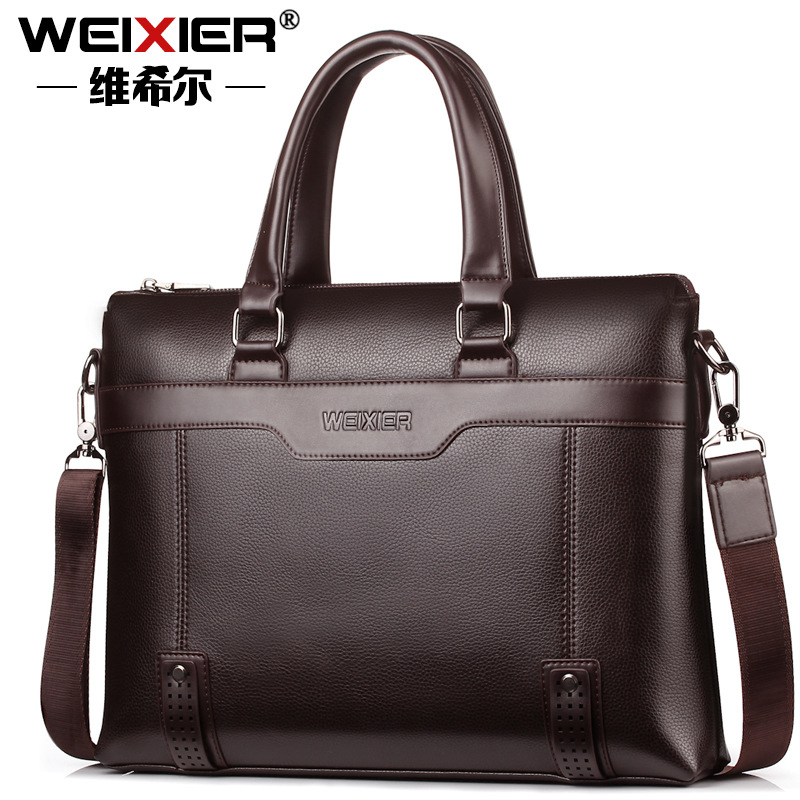 2019 new business men handbag obliquely cross single shoulder men's bag briefcase office package business bag business package business