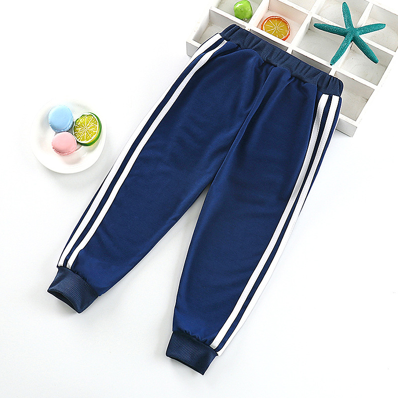 Thu childrens quần bé trai quần nam và nữ sweatpants 19 quần âu mùa xuân và mùa thu quần hợp thời trang mới cho trẻ nhỏ.