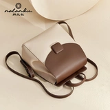 纳兰杜 Демисезонный рюкзак, сумка через плечо, модный ранец, из натуральной кожи, осенний, надевается на плечо, изысканный стиль, подходит для студента