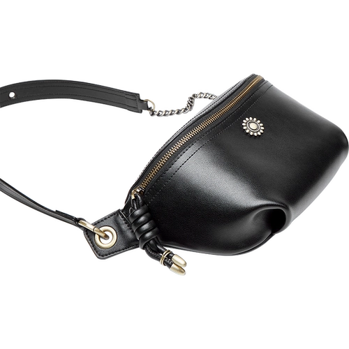 纳兰杜 Сумка через плечо для отдыха, поясная сумка, нагрудная сумка, подарок на день рождения, из натуральной кожи