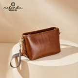 纳兰杜 Демисезонный ремешок для сумки, ретро сумка через плечо, из натуральной кожи, премиум класс