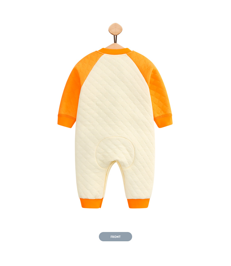 Quần áo trẻ em bằng vải bông cho bé 1 tuổi Mùa xuân bé 0-6 tháng Bộ đồ ngủ trẻ sơ sinh cotton ấm cho trẻ em mùa đông áo liền quần ngộ nghĩnh cho bé