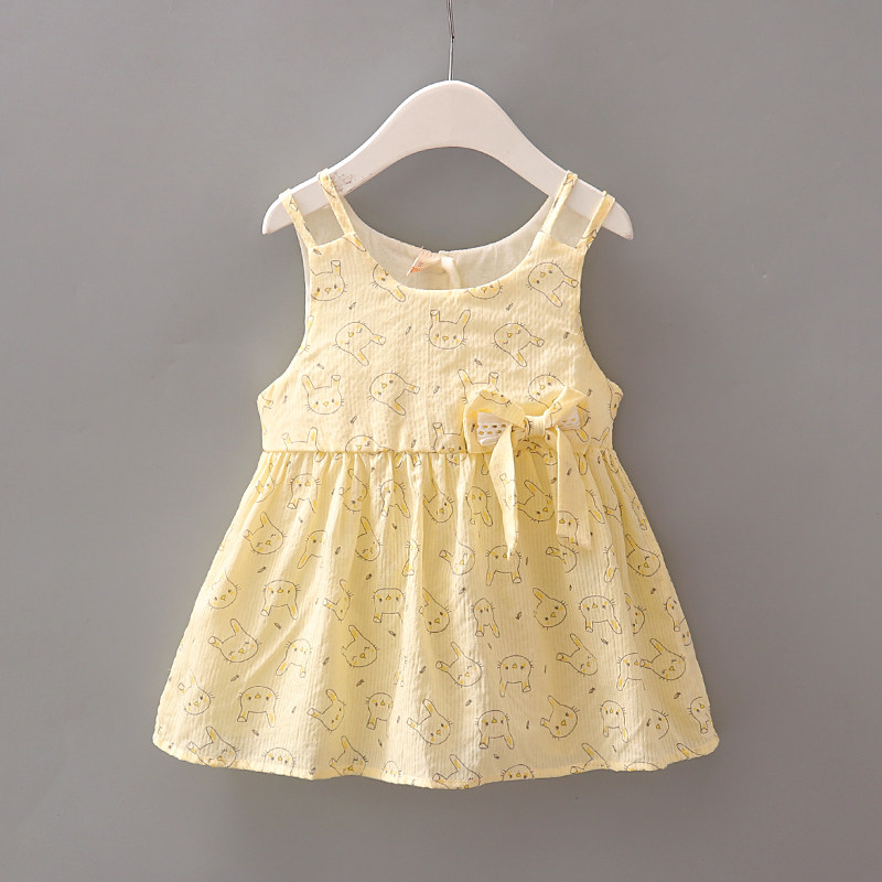 Female Baby Summer Dress Foreign Dress Summer 1 1 4 year old Child foreign princess dresses Skirt Polo Girl Skirt Cotton breathable
