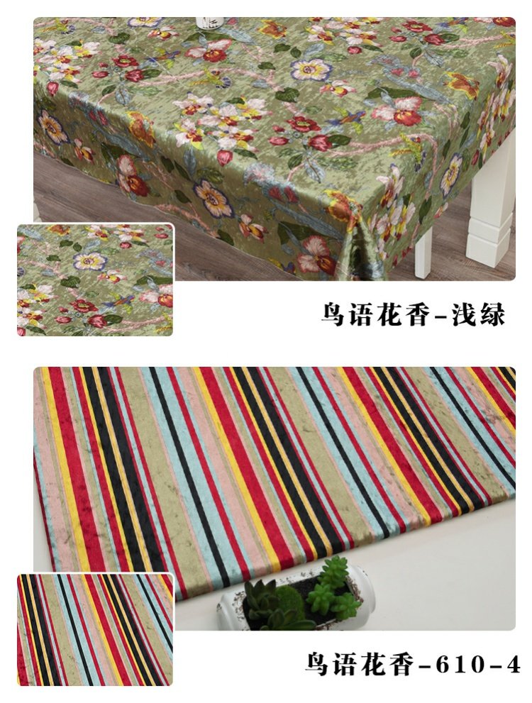 Dày Lông cừu Châu Âu Sofa Vải In Gối Đệm Khăn trải bàn Trung Quốc Gói mềm Gói cứng Lông cừu Vải - Vải vải tự làm vải cotton 4 chiều