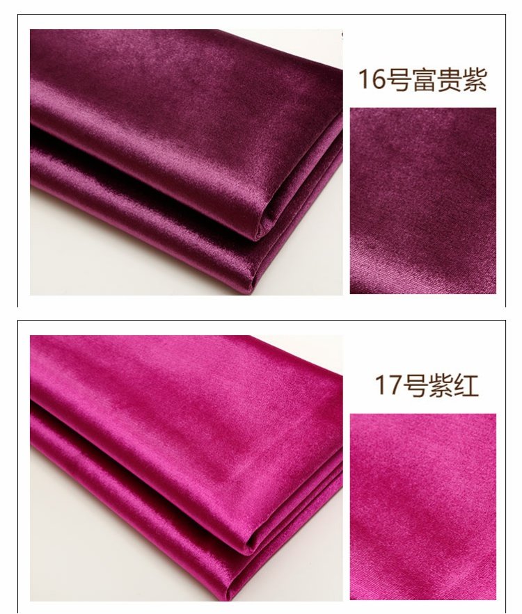 Sofa vải dày vải nhung vàng châu Âu đệm cao cấp túi mềm flannel đồng bằng tay vải DIY thun cotton 4 chiều