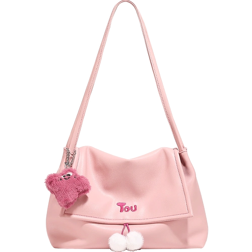 Летняя оригинальная дизайнерская серебряная глина, вместительная и большая сумка на одно плечо, 2023, новая коллекция