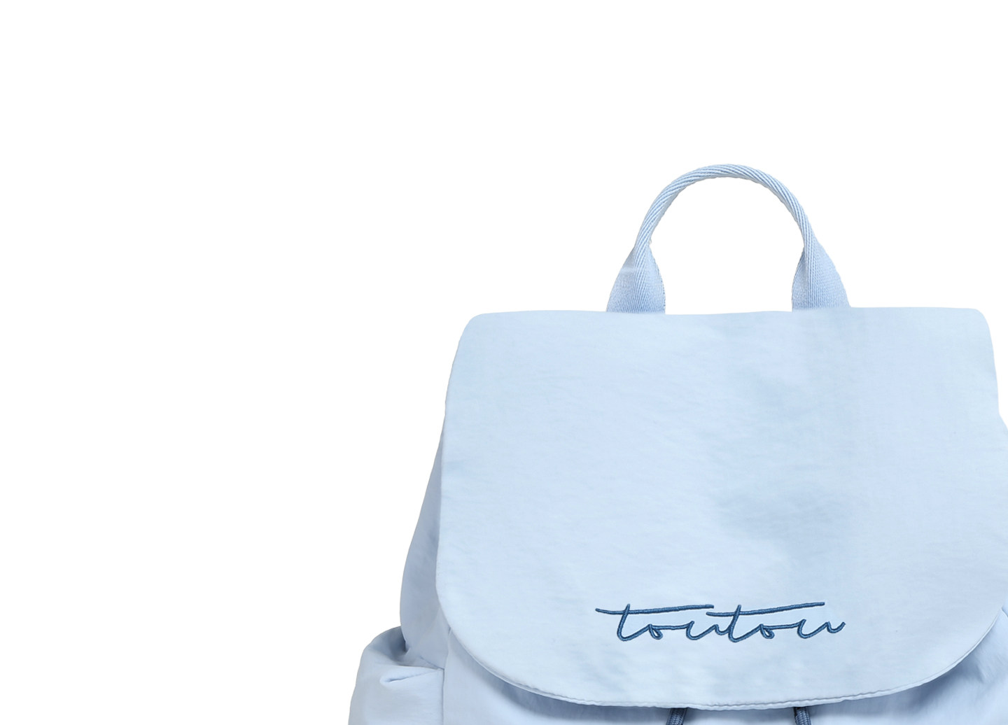 TOUTOU Drawstring Nylon Backpack