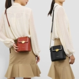 Кожаная цепь, небольшая сумка, сумка на одно плечо, 2020, из натуральной кожи, премиум класс, воловья кожа