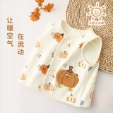 Детский осенний жилет для мальчиков, бархатная удерживающая тепло детская куртка