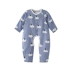 Quần áo trẻ em cotton mùa hè nam và nữ mỏng dài điều hòa không khí quần áo sơ sinh đồ ngủ mùa hè quần áo bé gạc - Áo liền quần quần áo liền thân mùa hè Áo liền quần