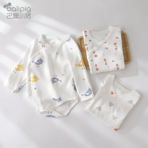 Боди для новорожденных, осенний детский комбинезон для младенца, 0-3 мес., 2 шт