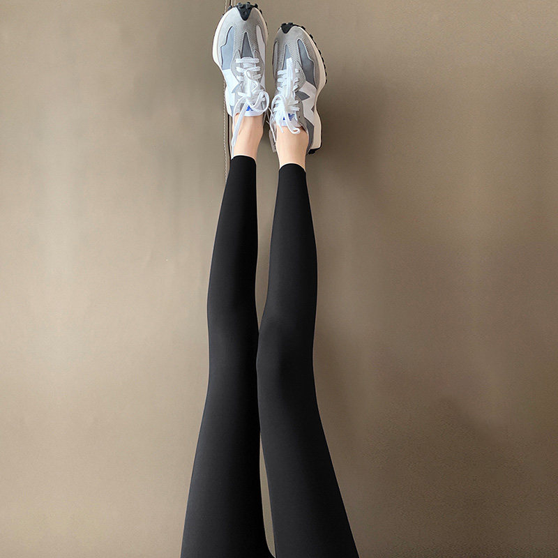 Shark skin inner lap pants outside wearing high waist collection belly slim fit skinny leg tighty and hip spring autumn winter yoga Barbie girl pants