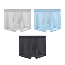 (New product) Manxi mens disposable underwear ice silk sterilized shorts boxer large size travel wash-free business trip men