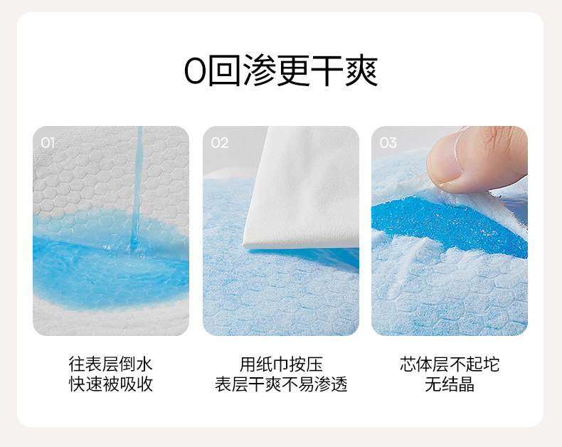 嫚熙超薄防溢乳垫哺乳期透气防溢乳贴产妇乳贴产后一次性溢乳乳垫 — 10