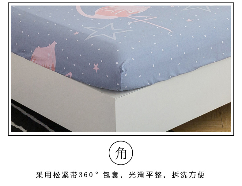 doanh nghiệp giường cotton một mảnh tấm bìa bông nệm bìa bedspread Simmons nắp bảo vệ bụi trượt 1,5 1.8m - Trang bị Covers 	ga giường bo chun