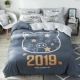 Fitted denim bông cotton 1.2 / 1.5 / 1.8m khăn trải giường tấm chăn giường đơn hoặc đôi mùa hè - Bộ đồ giường bốn mảnh bộ chăn ga gối cotton