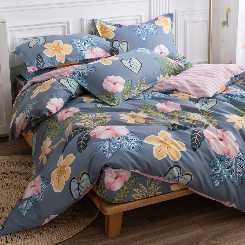 Quilt cover Single cotton quilt single 1 5 1 8m bed 200x230 Children's student single summer quilt cover