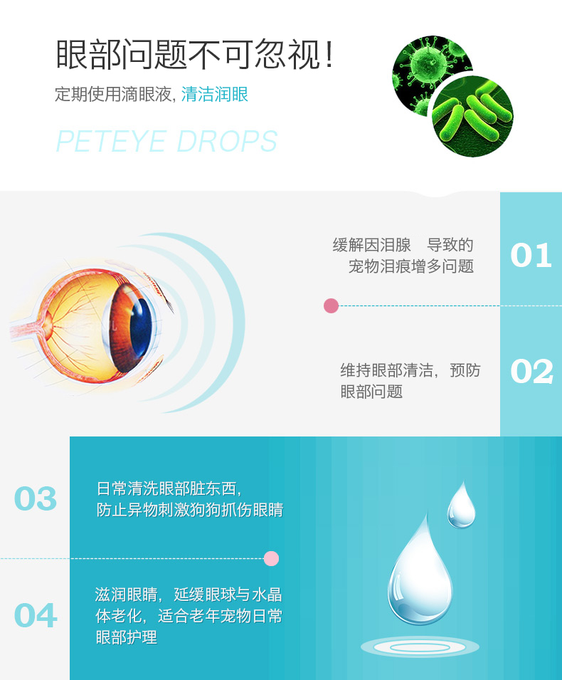 Chó mèo thuốc nhỏ mắt thú cưng giọt nước mắt Teddy rơi nước mắt mèo nước mắt biến mất mí mắt phòng ngừa mắt đỏ - Cat / Dog Beauty & Cleaning Supplies 	lược chải lông thú cưng	