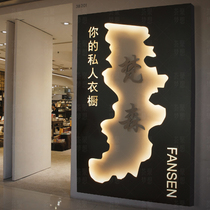 Creative led Light Box Shop Image Wall signboard design signboard shop recruit creative advertising