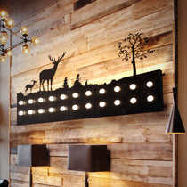 Creative led light box luminous characters Billboard personality iron light box signboard light design customization