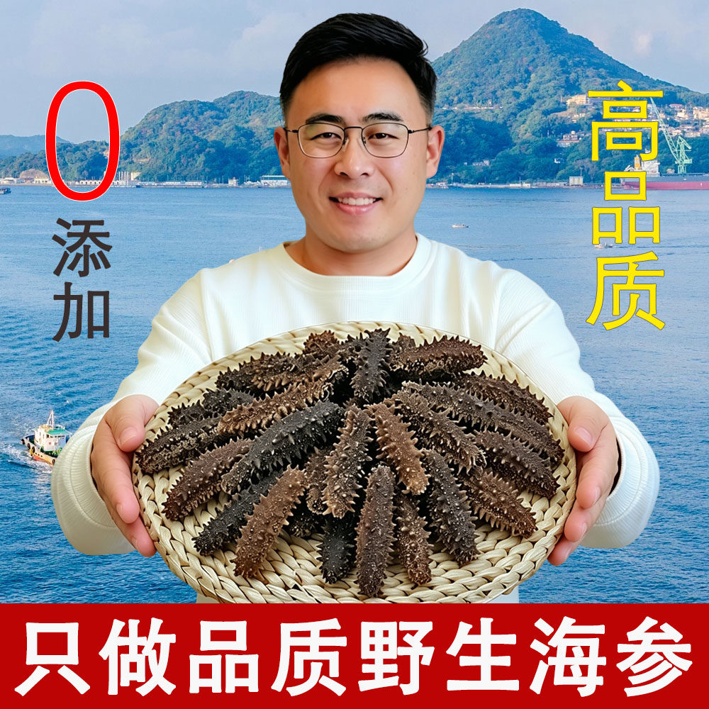 林鲜生野生海参的LOGO