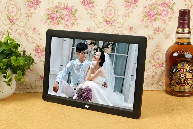 Giá đặc biệt! 12 inch 15 inch khung ảnh kỹ thuật số điện tử album ảnh máy quảng cáo HD 1080 P video món quà cưới