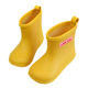 日本儿童雨鞋男童宝宝女童雨靴小童幼儿园小孩套鞋防滑上学入园