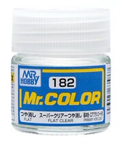 MR HOBBY County C182 matting super transparent color 10ml oily model paint