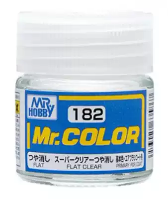 MR HOBBY Gunshi C182 matting super transparent color 10ml oily model paint