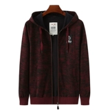 Осенний камуфляжный спортивный кардиган для отдыха с капюшоном, тонкая толстовка с молнией, трендовый лонгслив, куртка, оверсайз