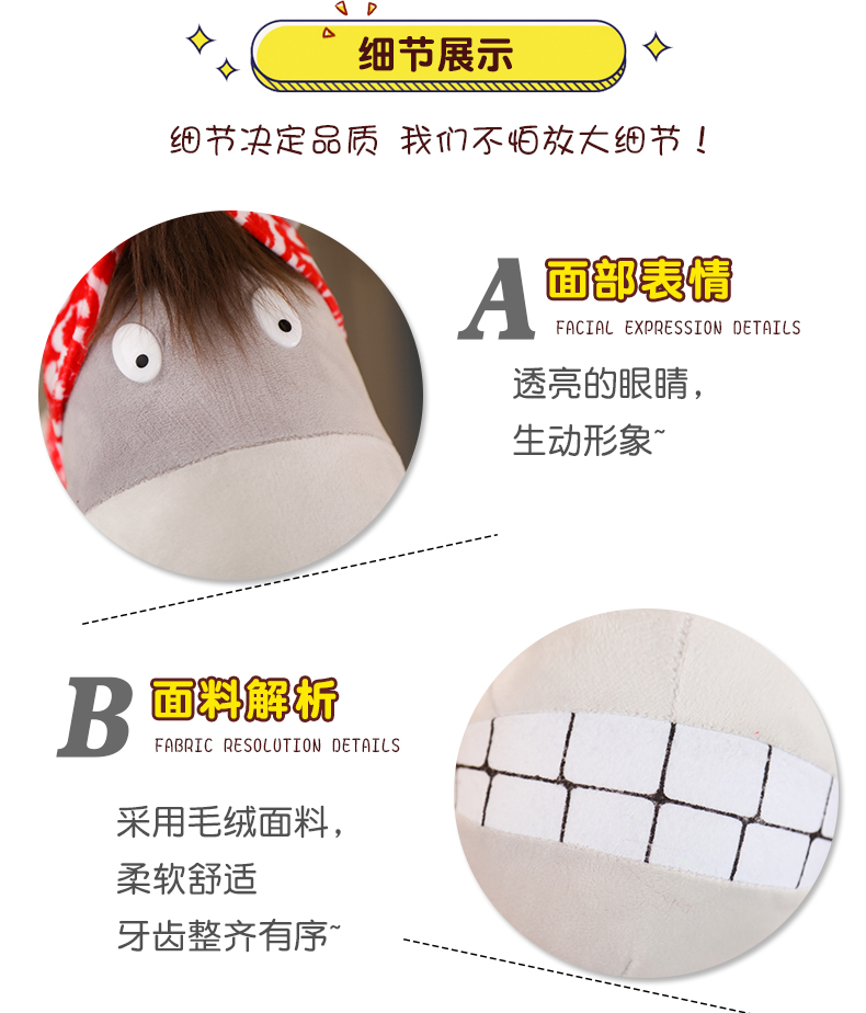 Búp bê dễ thương xấu xí dễ thương hoa màu xanh lá cây nhỏ lừa đồ chơi sang trọng gối ngủ búp bê quà tặng sinh nhật - Đồ chơi mềm gấu bông cá sấu