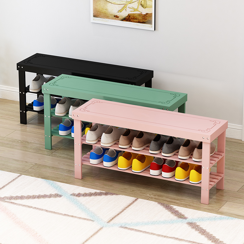Shoe shelves simple doorway can replace shoe stool household room good to see the space economy dust collection shoe cabinet