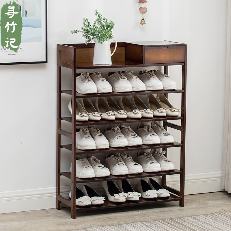 Simple Shoe Rack Son Home Doorway Shoes Shelve Economy Type Good-looking Dust-Proof Province Space Shoe Cabinet Containing Deity