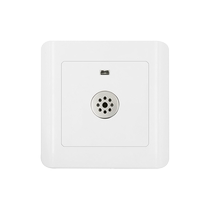 Type 86 wall concealed three-wire sound control switch corridor delay 3-wire sound and light control switch panel with fire protection strong start