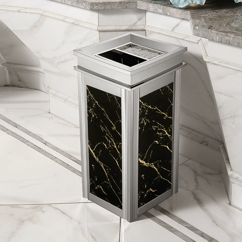 Дорожное большое мусорное ведро из нержавеющей стали для домашнего использования для коммерческого использования