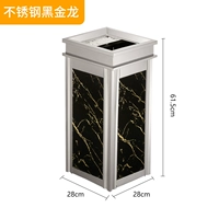 Дракон из нержавеющей стали черного золота. [Качество и качество]