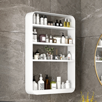 Punch-free toilet toilet rack wash table wall-mounted wall-mounted multi-layer cosmetic bathroom storage rack