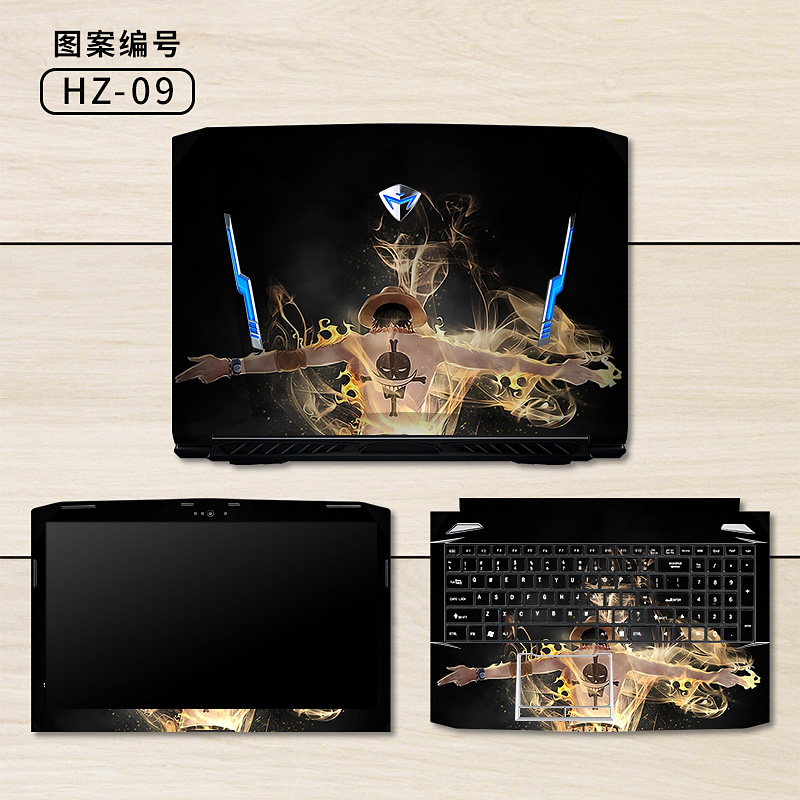 T58 TIX máy tính xách tay thợ dán lá màng vỏ full set F117 T90 T57 T47 phù hợp máy tính cơ F57 M410 M510A màng bảo vệ 15,6 inch - Phụ kiện máy tính xách tay decal dán máy tính
