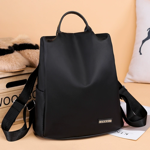 Рюкзак для путешествий, водонепроницаемая вместительная и большая нейлоновая сумка через плечо для отдыха, анти-кража, ткань оксфорд