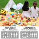 ຜ້າປູພື້ນ Picnic Outdoor Portable Waterproof and moisture-proof mat thickened picnic cloth spring outing picnic ins wind autumn outing floor mat