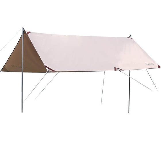 캐노피 텐트 야외 캠핑 퍼걸러 캠핑 피크닉 테이블과 의자 세트 태양 보호 천막 휴대용 해변 우산