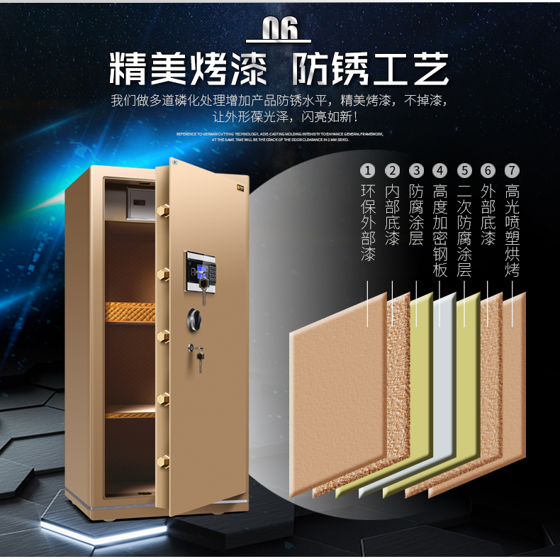 Văn phòng an toàn 3c chứng nhận 1 m 1,2 m 1,5 m lớn toàn thép chống trộm cửa đơn an toàn nhà đặc biệt nên mua két sắt loại nào