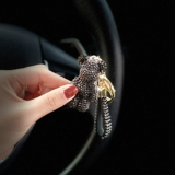 Ключи от машины, высококлассный брелок, модная цепочка для ключей, с медвежатами, популярно в интернете