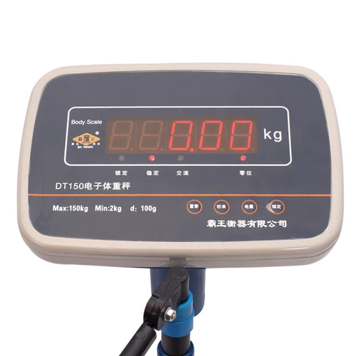 Электронная масштаба веса высоты.