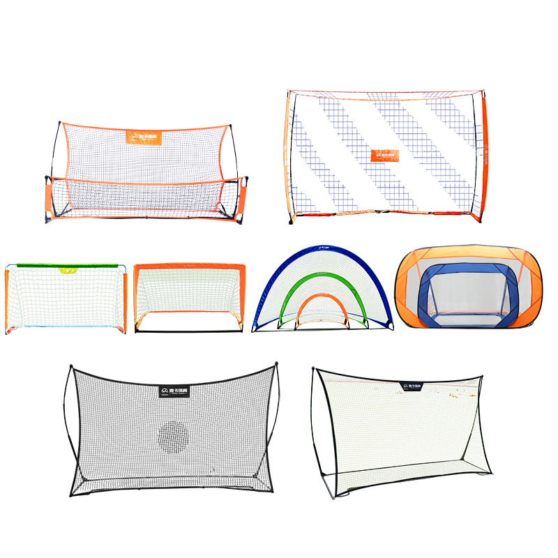 Foldable football gate simple elastic children's and teenagers training entertainment football door beach football gate