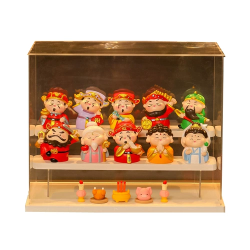 Zhongkui Mazu Little Fairy, украшение для домашнего рабочего стола, крыльца, пятисторонние украшения «Бог богатства», офисная рабочая станция, полный набор подарков