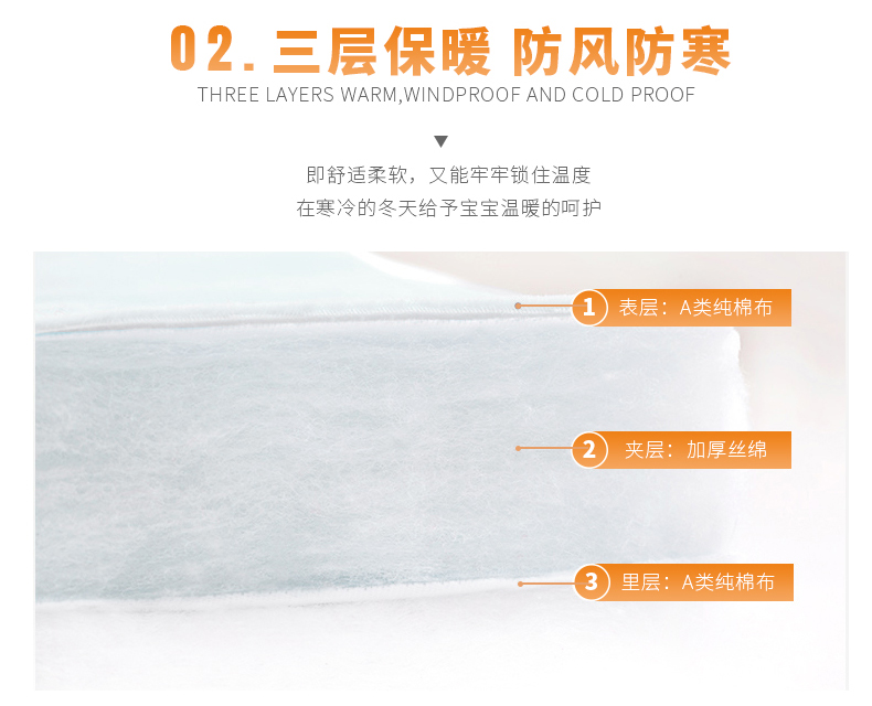 Bộ đồ cotton cho bé mùa thu và mùa đông ấm áp dày lên 0-1 tuổi nam nữ đồ lót trẻ sơ sinh quần áo hộp quà tặng mua đồ cho trẻ sơ sinh