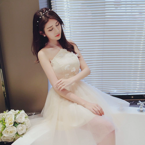 Короткое платье подружки невесты, вечернее платье, для подружки невесты