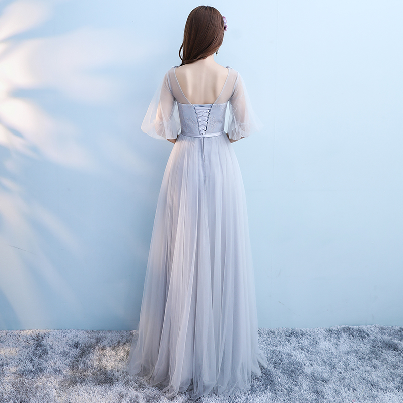 Robe de soirée manchon de cloche - Ref 3212756 Image 5