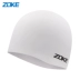 Zhouke Silicone Mũ bơi dành cho người lớn Phụ nữ dành cho người lớn Không thấm nước Chăm sóc tóc dài Bảo vệ tai Mũ bơi thoải mái lớn - Mũ bơi